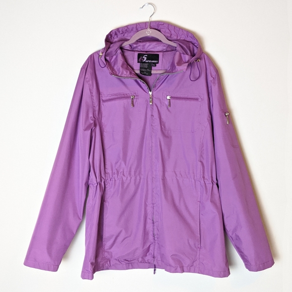 i5 apparel rain jacket